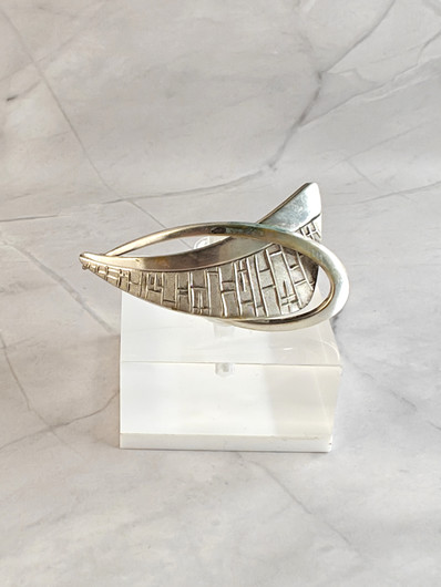 Vintage silver brooch 