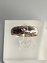 Vintage silver ring with amethyst gemstone (size:17mm 53 EU)