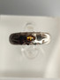 Vintage silver ring with citrine gemstone (size:18mm 56-57 EU)