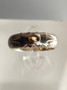 Vintage silver ring with citrine gemstone (size:18mm 56-57 EU)