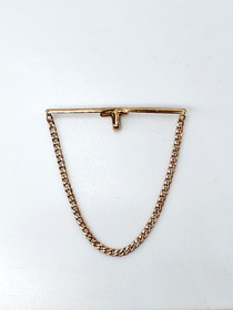 Vintage gold tie pin
