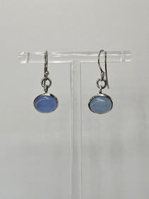 Vintage hopeiset korvakorut 