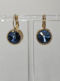 Kultaiset vintage korvakorut  korukivillä