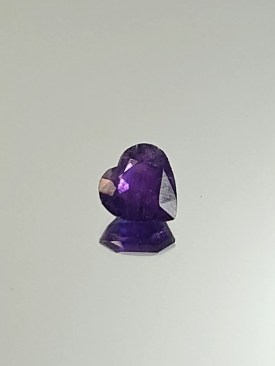 Ametisti 2.6 ct, sydän