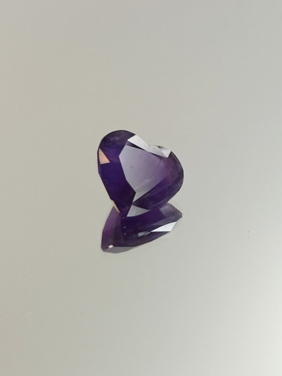 Ametisti 5.5 ct, sydän