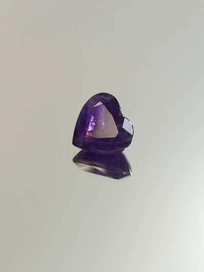 Ametisti 5.5 ct, sydän