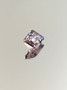 Ametrine multicolour 6.7 ct, emerald