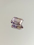 Ametrine multicolour 6.7 ct, emerald