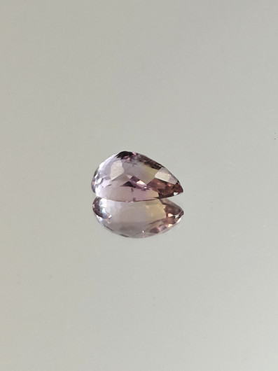 Ametriini monisävyinen 4 ct, pisara