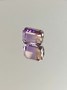 Ametrine multicolour 8.3 ct, emerald