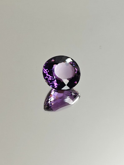 Ametisti 9.6 ct, ovaali