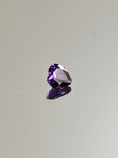 Ametisti 0.5 ct, sydän