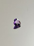Amethyst  0.5 ct, heart