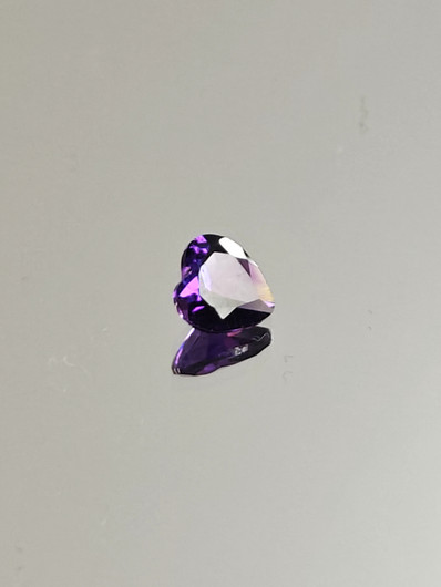 Ametisti 0.5 ct, sydän