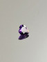 Amethyst  0.5 ct, heart