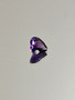 Amethyst  0.5 ct, heart