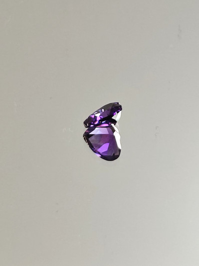 Ametisti 0.5 ct, sydän