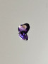 Amethyst  0.5 ct, heart