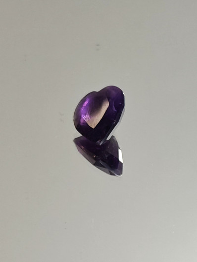 Ametisti 2.6 ct, sydän