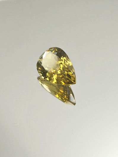 Citriini 19.1 ct, pisara