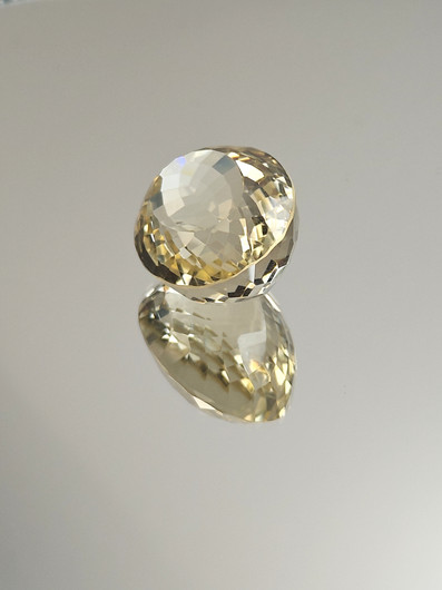 Citriini 62.3 ct, ovaali