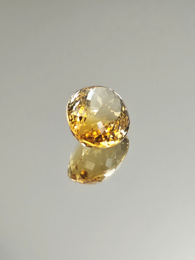 Citriini 24.8 ct, ovaali