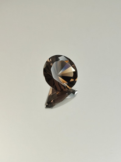 Smoky Quartz 6.5 ct, round