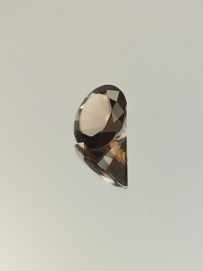 Smoky Quartz 6.5 ct, round
