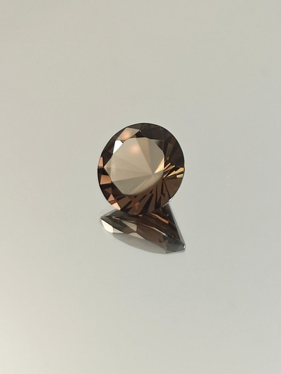 Smoky Quartz 6.5 ct, round