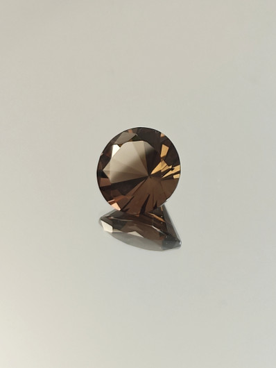 Smoky Quartz 6.5 ct, round