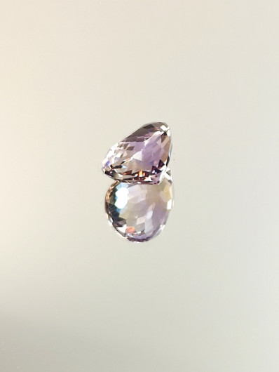 Ametriini monisävyinen 6,2 ct, pisara