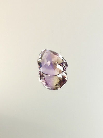 Ametriini monisävyinen 6,2 ct, pisara