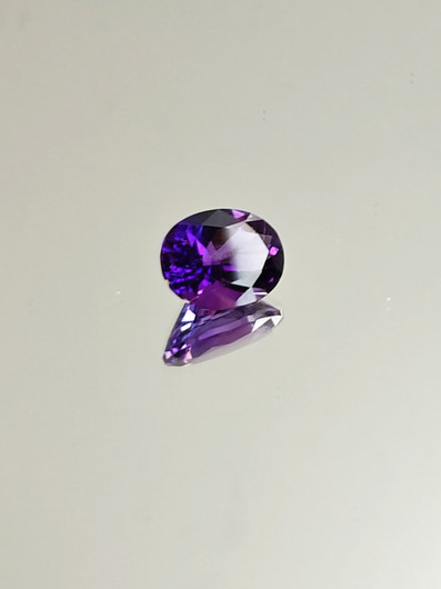 Ametisti 3,8 ct, ovaali