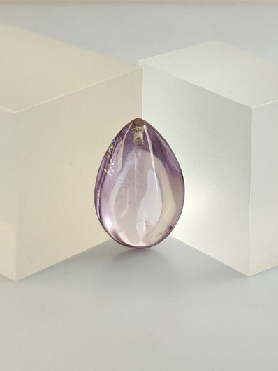 Amethyst 19 ct, pair