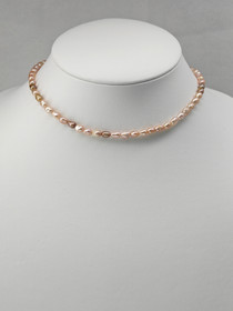 Vintage beautiful natural pearl necklace