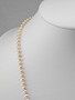 Vintage beautiful natural pearl necklace