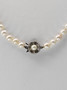Vintage beautiful natural pearl necklace