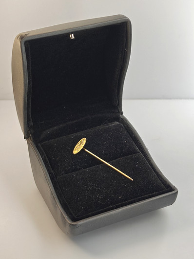 Vintage gold brooch FORD