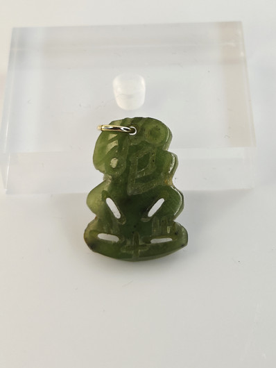 Vintage jade pendant 