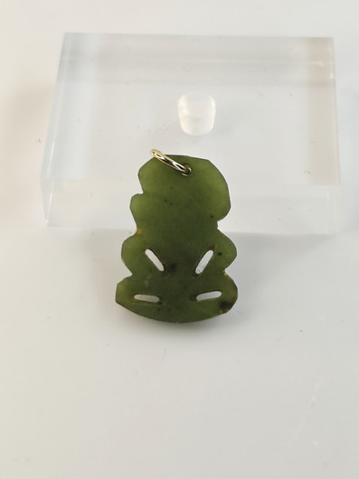 Vintage jade pendant 