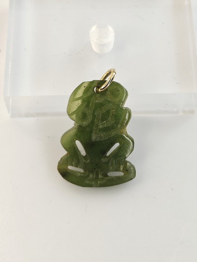 Vintage jade pendant 