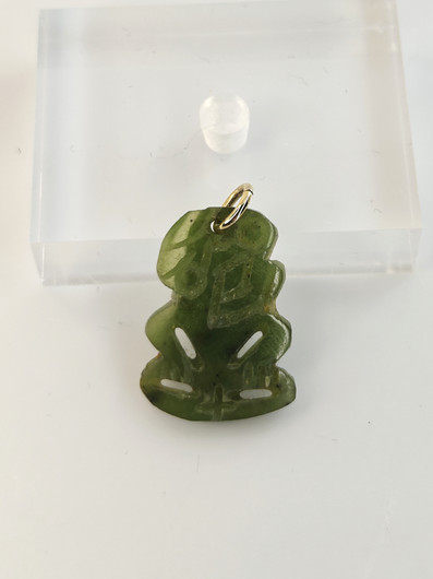 Vintage jade pendant 