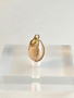 Vintage gold colored sea pearl pendant