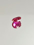 Rubiini (synt.) 2,5 ct ovaali