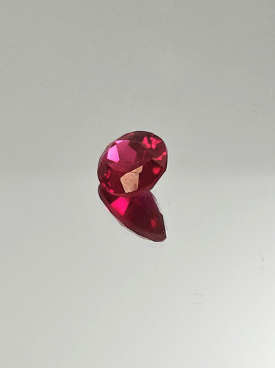 Ruby (synt.) 3,1 ct oval