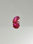 Rubiini (synt.) 3,8 ct ovaali