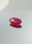 Rubiini (synt.) 3,8 ct ovaali