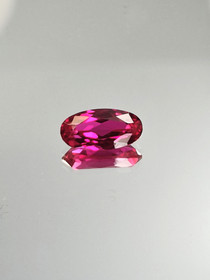 Rubiini (synt.) 2,7 ct ovaali