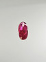 Rubiini (synt.) 2,7 ct ovaali