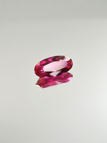 Rubiini (synt.) 2,7 ct ovaali